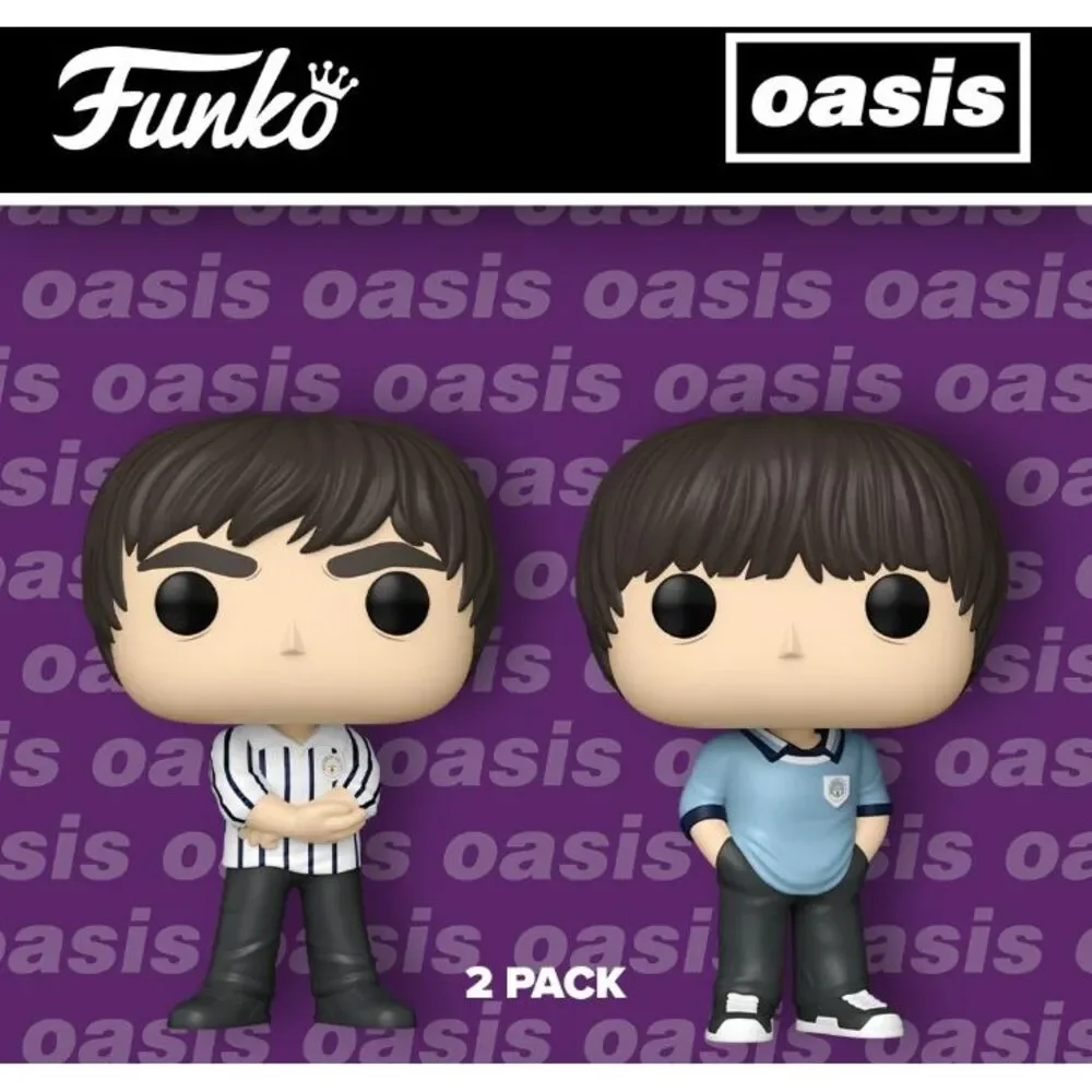 Liam & Noel Gallagher (Oasis) Funko Pop! Rocks 2-Pack - Picture 4 of 4
